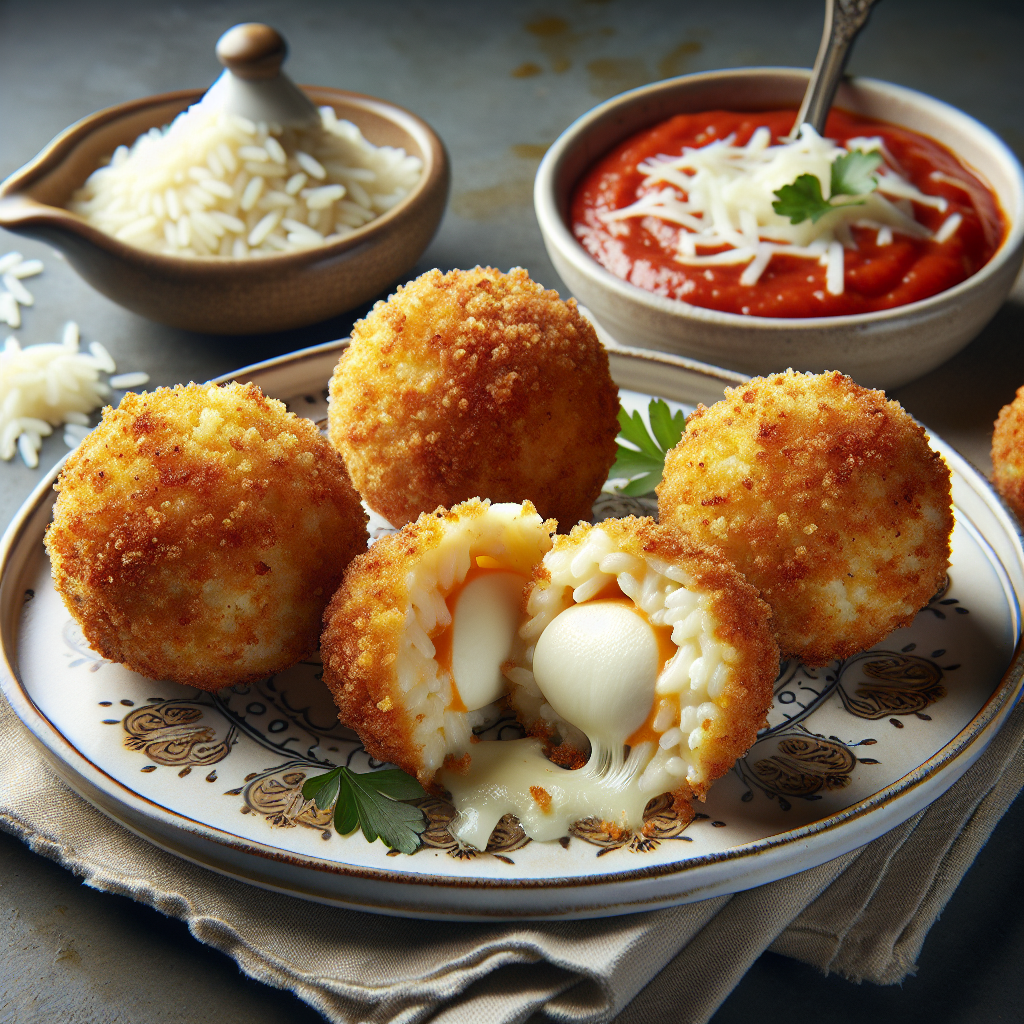 Risotto Balls Recipe: A Delightful Taste of Italy